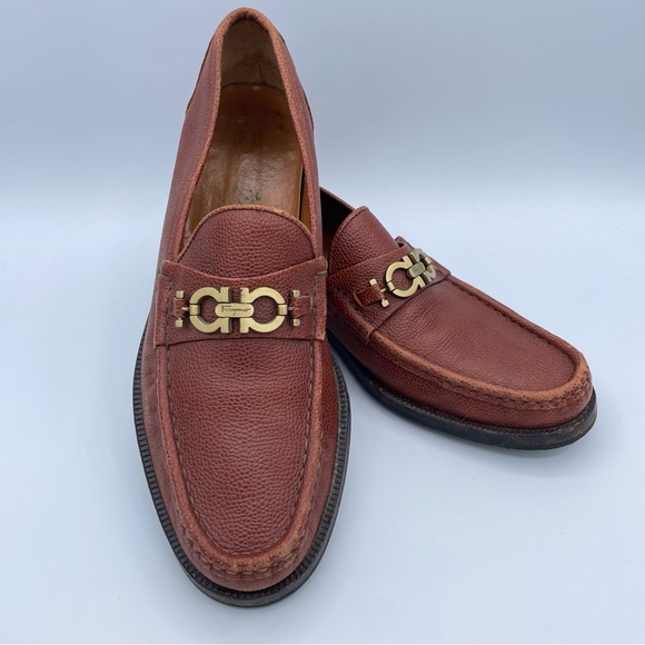 Salvatore Ferragamo Other - Salvatore Ferragamo Loafers 10 Brown